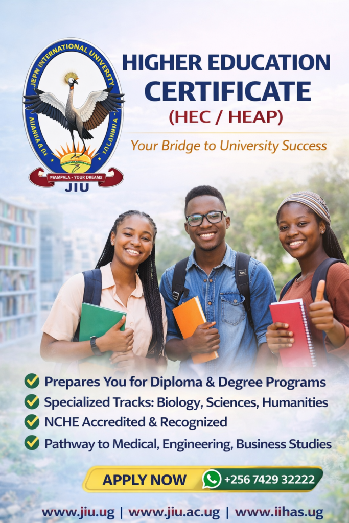 Higher Education Certificate (HEC) – Jeph International University